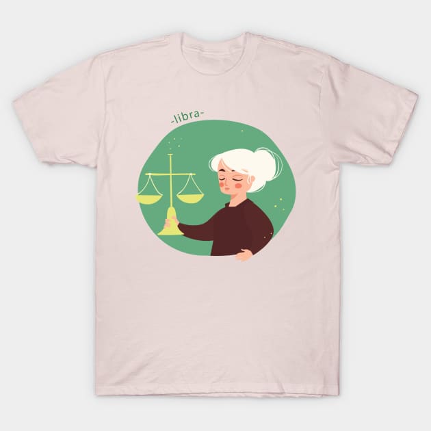 Libra T-Shirt by gnomeapple